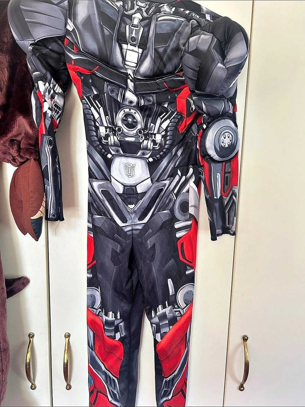 Transformers Optimus Prime Boys Size M (8-10) NWT Superhero Costume